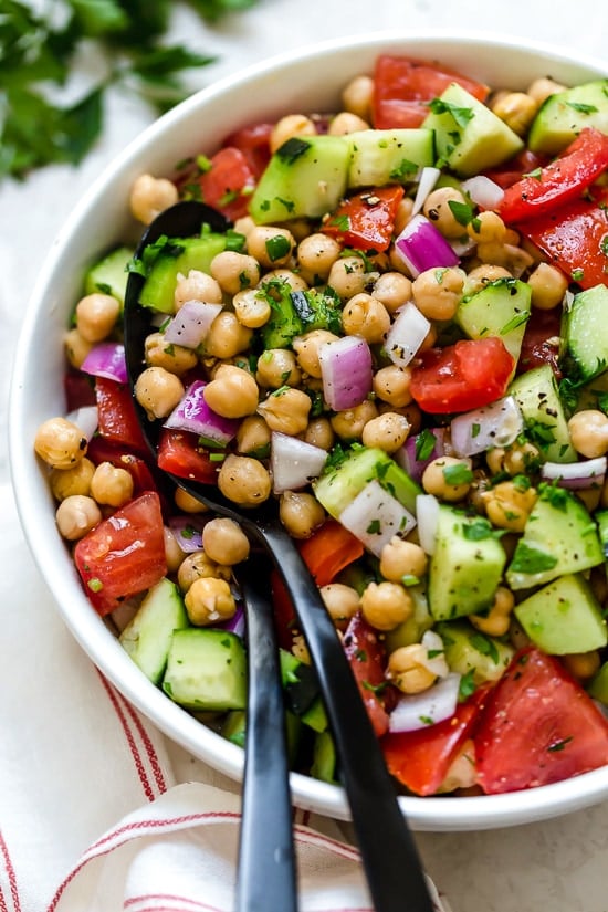 Mediterranean Chickpea Salad